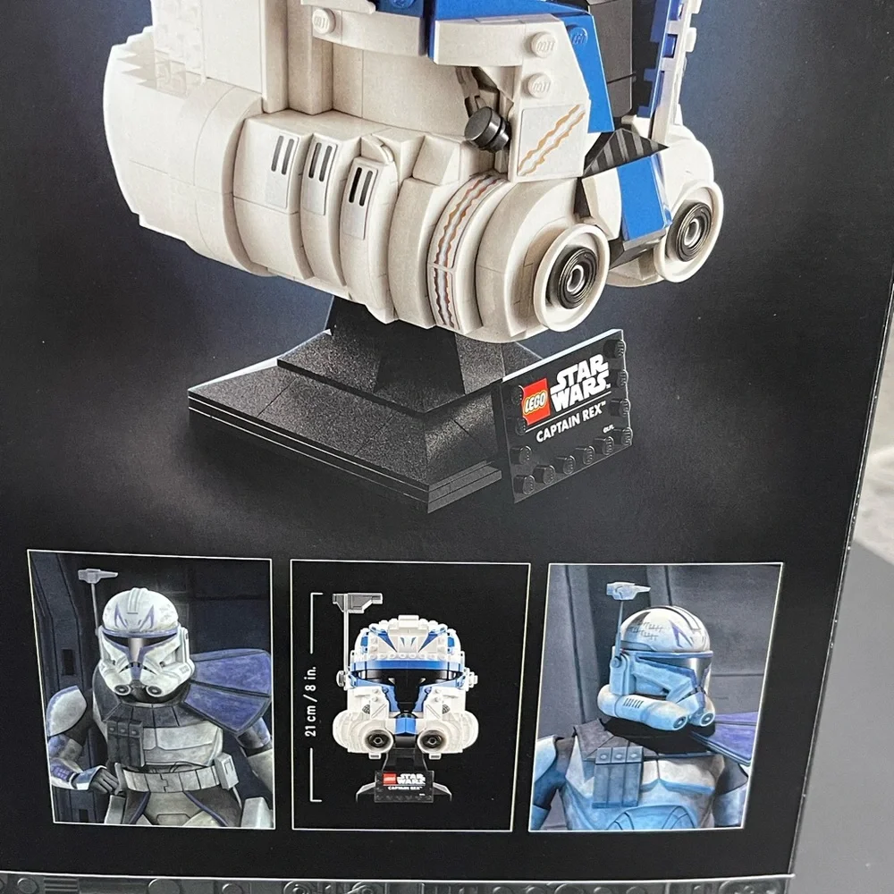 LEGO Star Wars Captain Rex Helmet 75349 854 PCs 18+ NIB Sealed - Picture 4 of 7